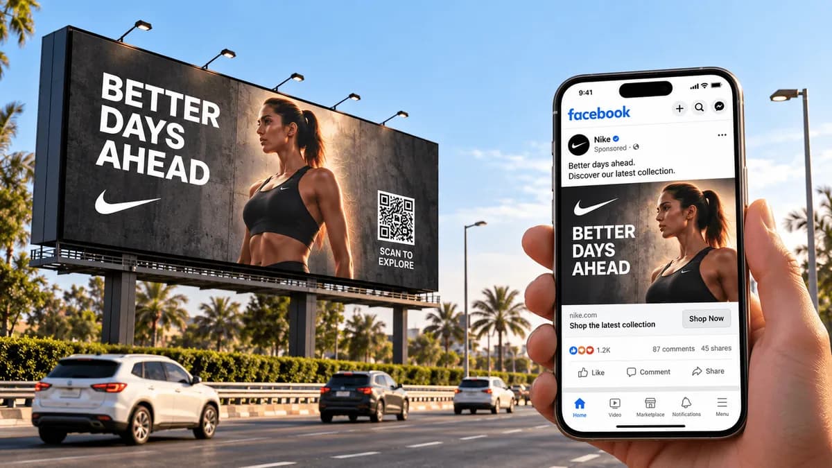 Featured image for How to Integrate Billboards With Digital Marketing — Billboard Advertising guide to billboard advertising in Dubai and the UAE