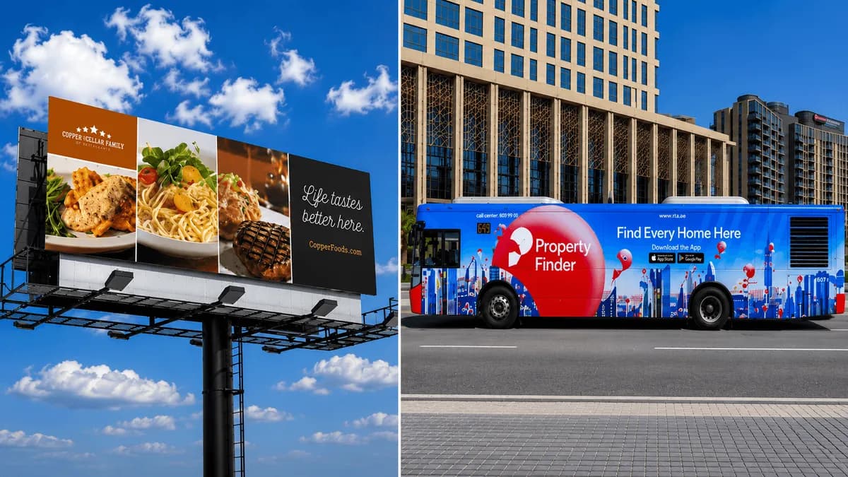 Featured image for Billboard Advertising vs Bus Advertising — Billboard Advertising guide to billboard advertising in Dubai and the UAE
