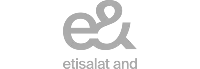 Etisalat and du — UAE billboard advertising partner logos