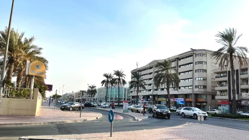 Billboard and transit advertising in Karama, Dubai, UAE