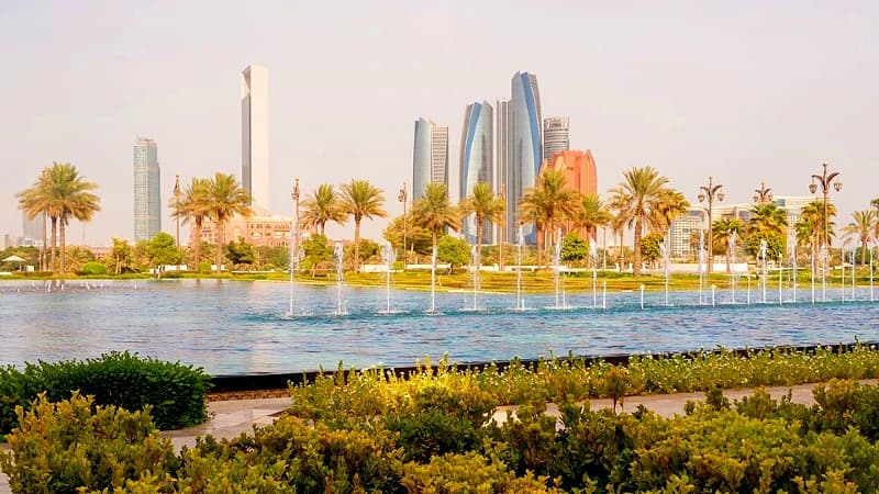 Billboard advertising locations across Abu Dhabi, UAE — outdoor OOH on capital corridors