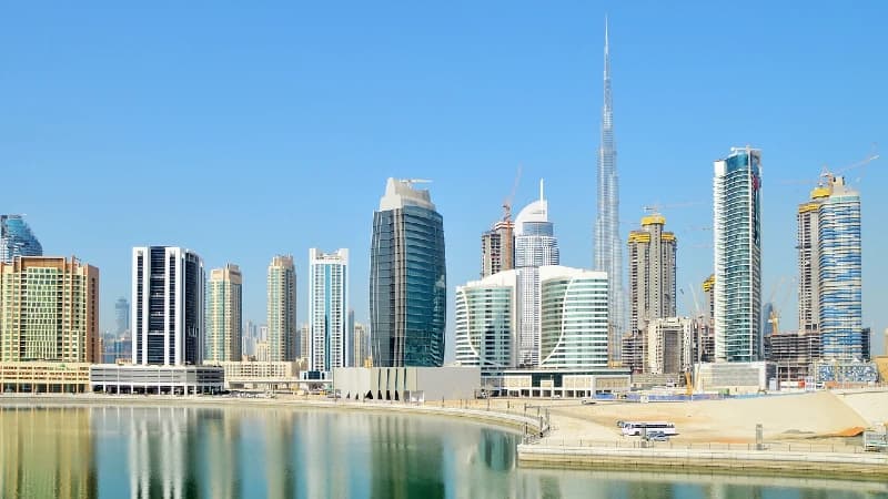 Billboard advertising locations across Dubai, UAE — outdoor OOH on major roads and districts