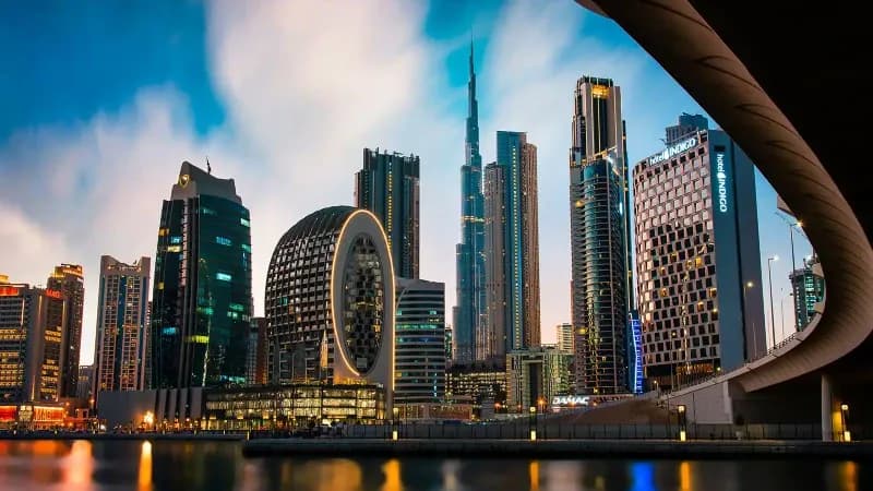 Outdoor billboard and digital OOH advertising in Business Bay, Dubai, UAE