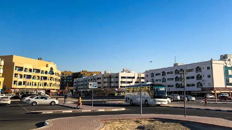 Bridge banner outdoor advertising on Khalid Bin Al Waleed Road, Dubai, UAE